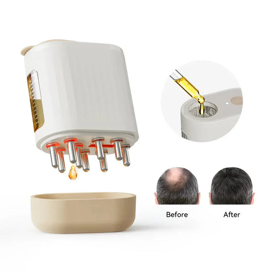 2 in 1 Advanced Scalp Care Massager With Red Light Therapy gomuto.com