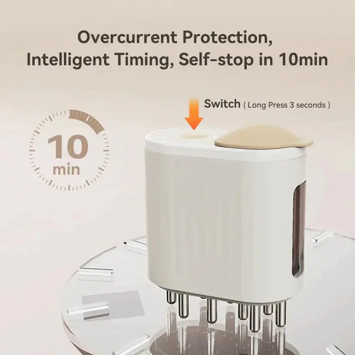2 in 1 Advanced Scalp Care Massager With Red Light Therapy gomuto.com