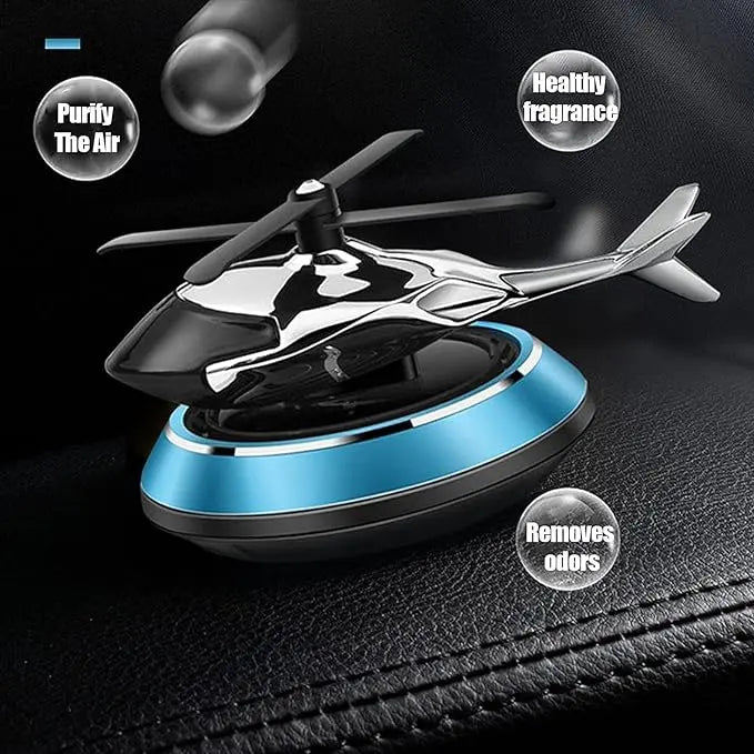 Creative Solar Car Perfume/Air Freshener Decoration, Auto Rotation gomuto.com