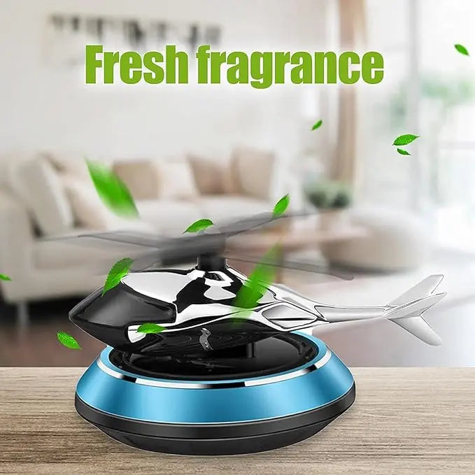Creative Solar Car Perfume/Air Freshener Decoration, Auto Rotation gomuto.com