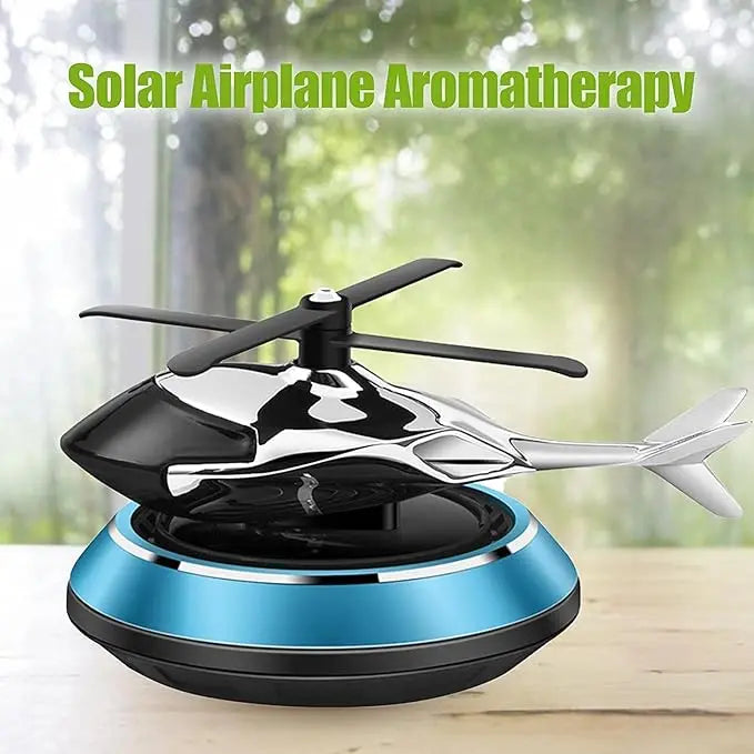 Creative Solar Car Perfume/Air Freshener Decoration, Auto Rotation gomuto.com