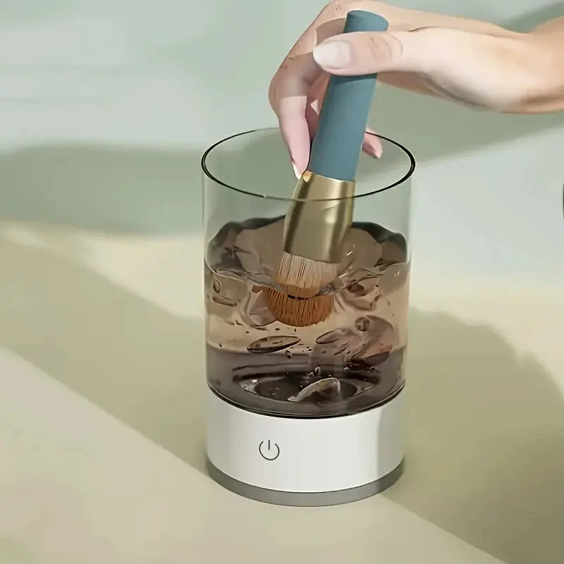 Electric Makeup Brush Cleaner & Dryer – Automatic Multi Brush Cleaning Machine gomuto.com