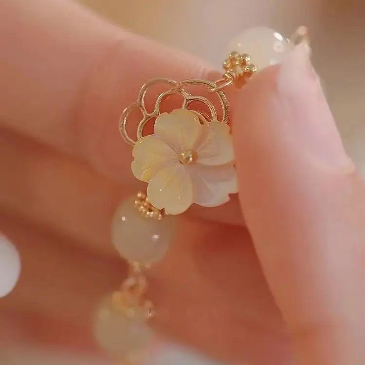 Icing On The Cake Hetian Jade Bracelet For Women gomuto.com