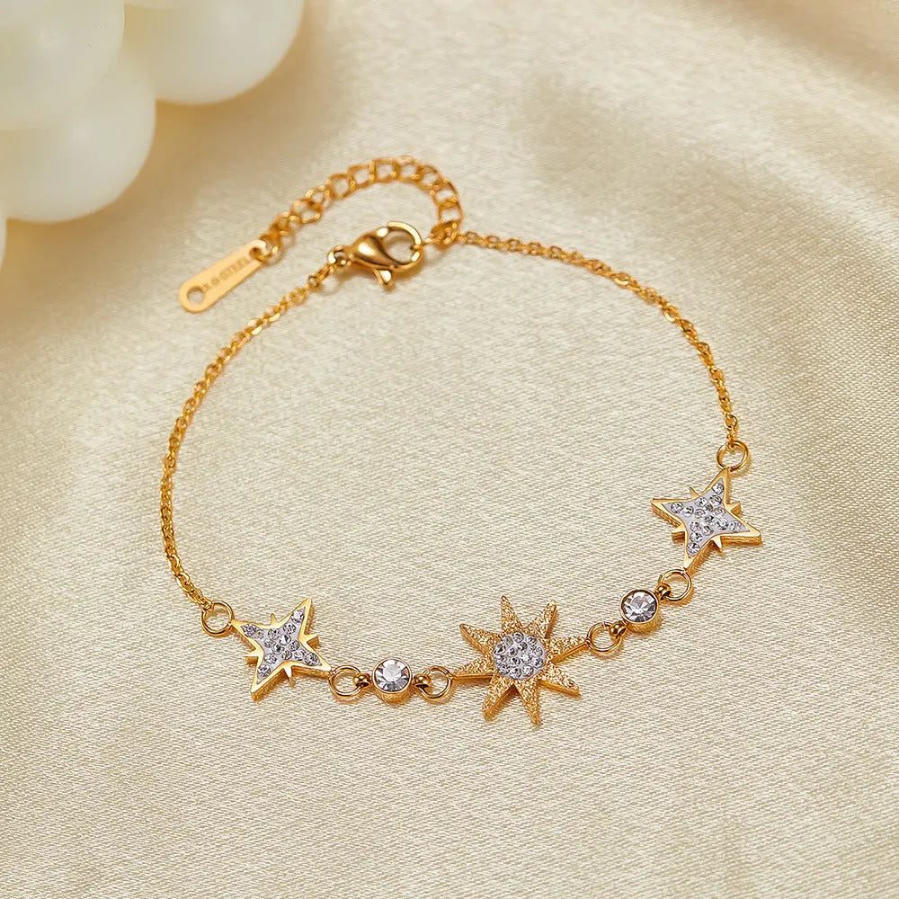 Niche Design Bracelet Female Star Asterism Star gomuto.com