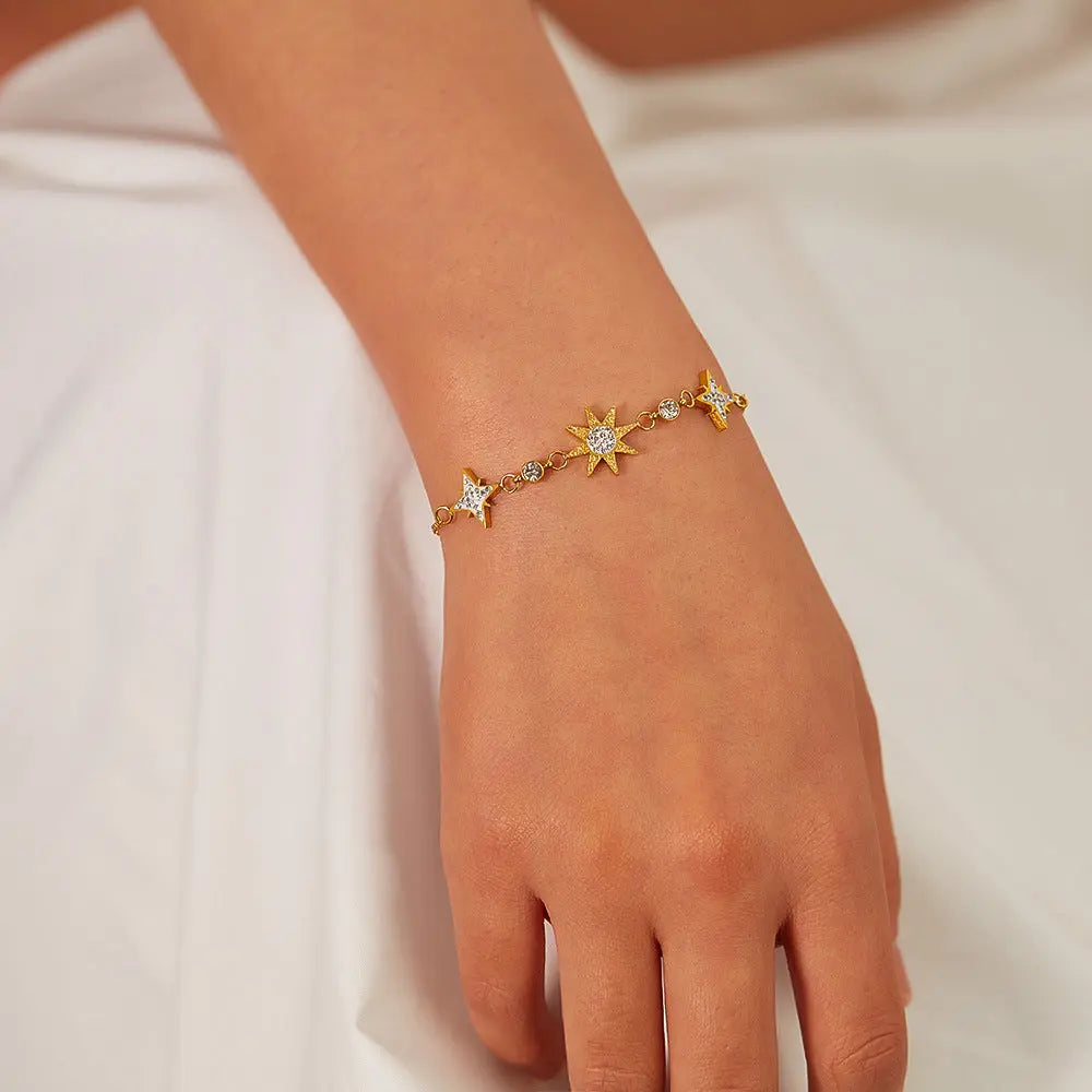 Niche Design Bracelet Female Star Asterism Star gomuto.com