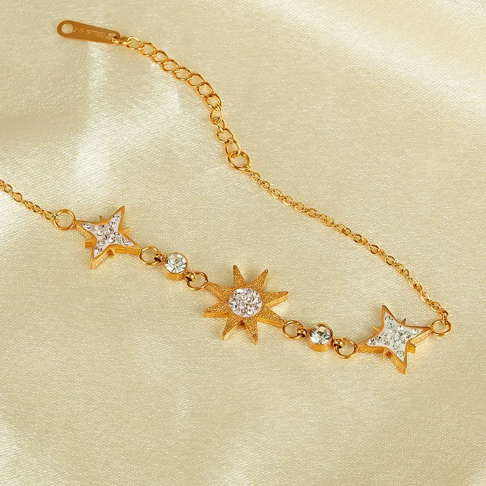 Niche Design Bracelet Female Star Asterism Star gomuto.com
