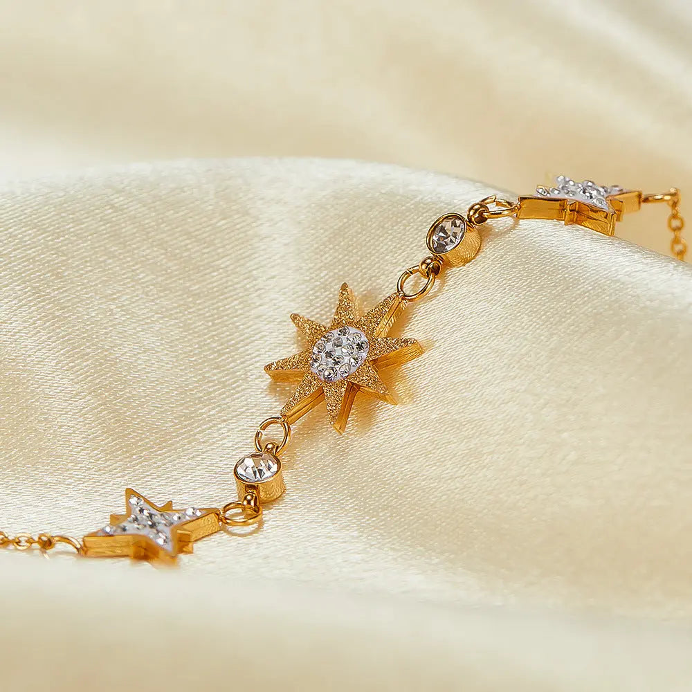 Niche Design Bracelet Female Star Asterism Star gomuto.com