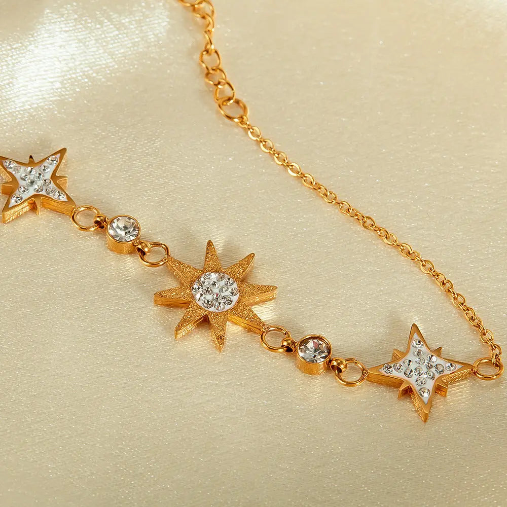 Niche Design Bracelet Female Star Asterism Star gomuto.com