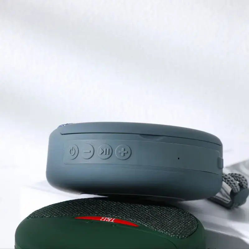 Outdoor Portable Bluetooth Speaker with Integrated Headset - 3D Stereo Subwoofer, FM Radio, TF Card Support Gomuto