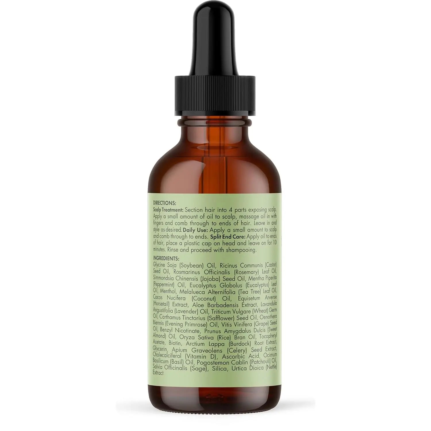 Rosemary Mint Scalp & Hair Strengthening Oil gomuto.com