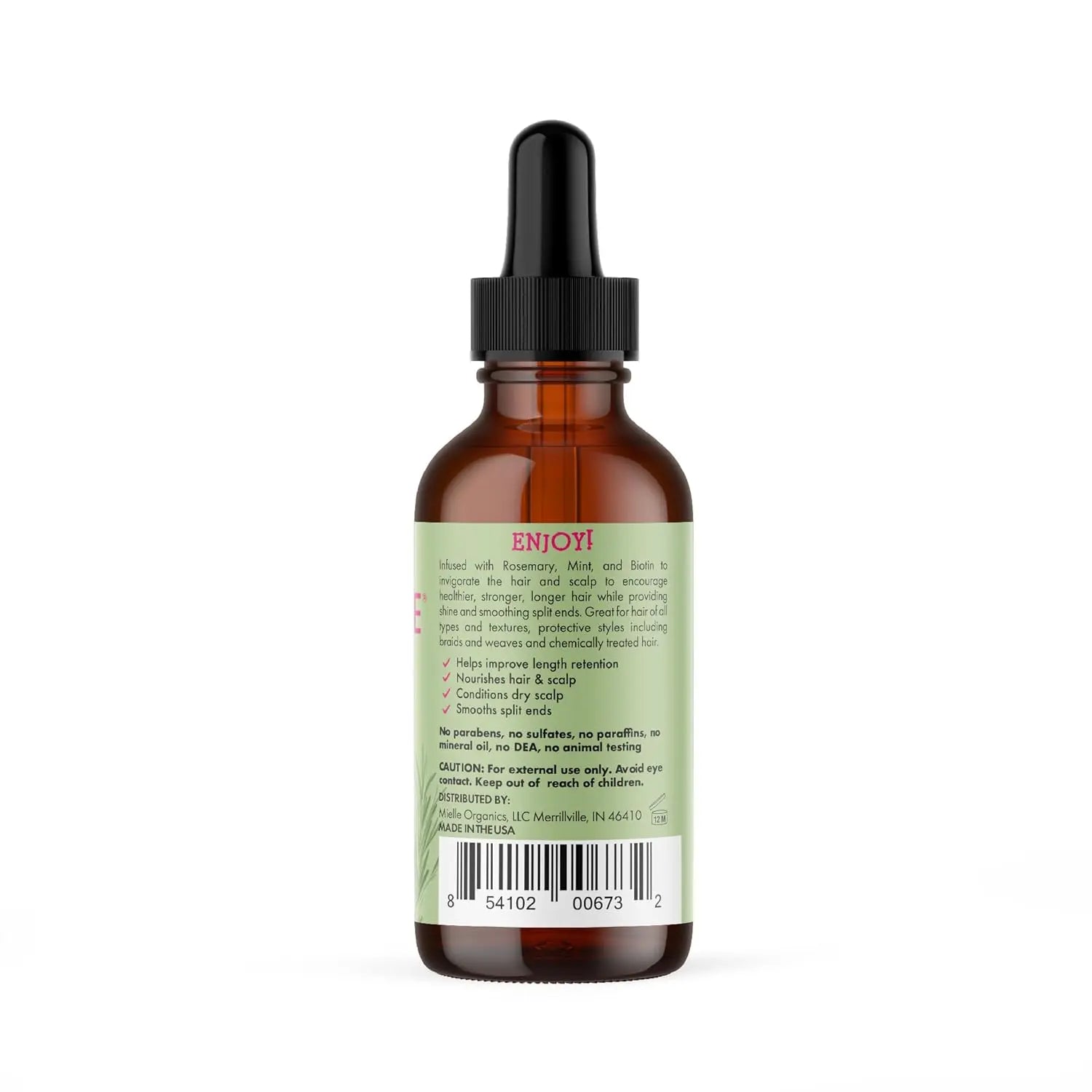 Rosemary Mint Scalp & Hair Strengthening Oil gomuto.com