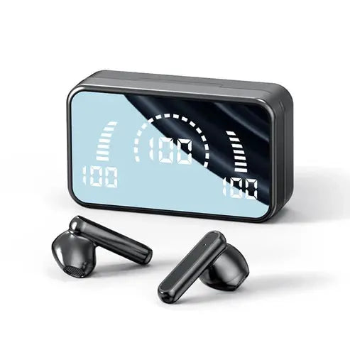 S20 Wireless Bluetooth In-Ear Earphones - Long Standby, LED Stereo Audio, Sports Earbuds with Mic Gomuto