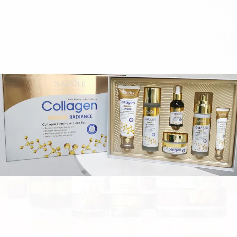 SADOER Collagen Firming Radiance 6-Piece Skincare Set – Hydrate, Firm & Glow Naturally (Original) gomuto.com