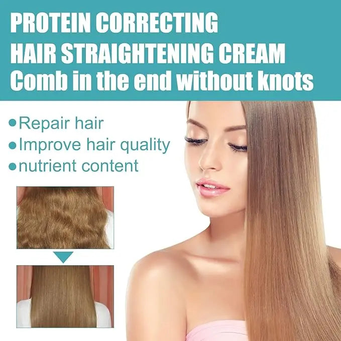 Silk & Gloss Hair Straightening Cream - Gomuto