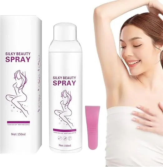 Silky Beauty Hair Removal Spray Foam - Gentle, Effective, and Moisturizing Gomuto