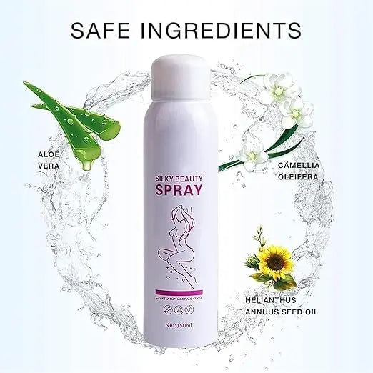 Silky Beauty Hair Removal Spray Foam - Gentle, Effective, and Moisturizing Gomuto