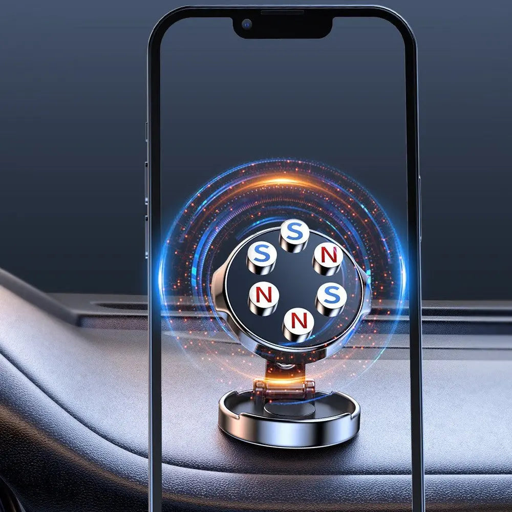 Strong Magnetic Rotation Height Adjustable Car Phone Holder gomuto.com