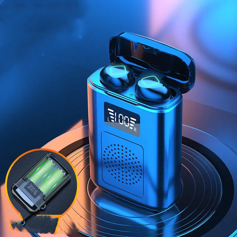 TWS Bluetooth Headset M6 - Binaural In-Ear Bluetooth Speaker with Long Battery Life & Noise Reduction Gomuto