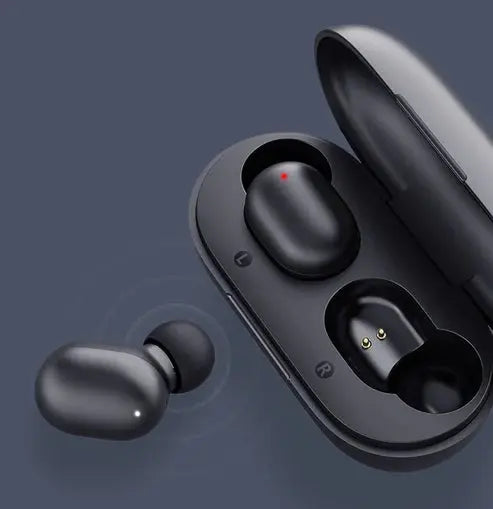Wireless Bluetooth 5.0 Binaural In-Ear Headset - Stereo, Waterproof, Motion Ready Gomuto