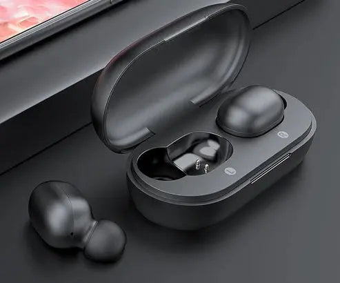 Wireless Bluetooth 5.0 Binaural In-Ear Headset - Stereo, Waterproof, Motion Ready Gomuto