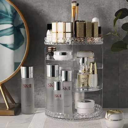 360 Degree Rotating Cosmetic Organizer gomuto.com
