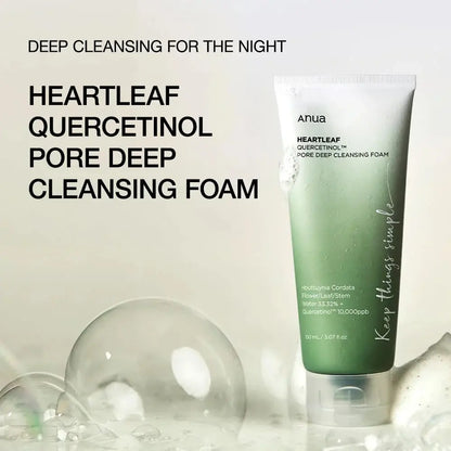 Anua Heartleaf Pore Deep Cleansing Foam – Purify, Soothe & Glow Naturally (150ml) gomuto.com