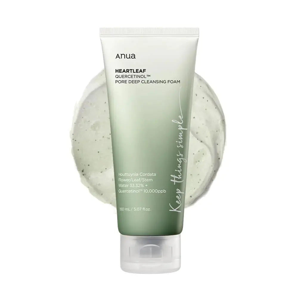 Anua Heartleaf Pore Deep Cleansing Foam – Purify, Soothe & Glow Naturally (150ml) gomuto.com
