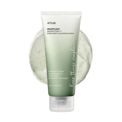 Anua Heartleaf Pore Deep Cleansing Foam – Purify, Soothe & Glow Naturally (150ml) gomuto.com