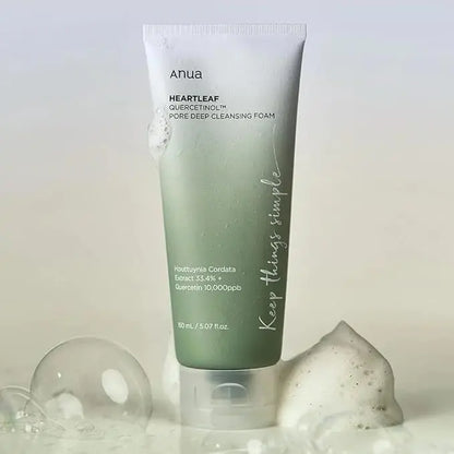 Anua Heartleaf Pore Deep Cleansing Foam – Purify, Soothe & Glow Naturally (150ml) gomuto.com
