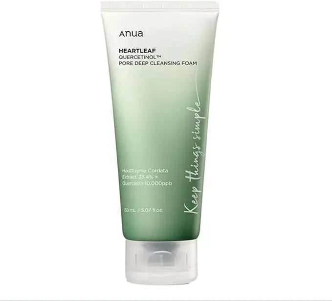 Anua Heartleaf Pore Deep Cleansing Foam – Purify, Soothe & Glow Naturally (150ml) gomuto.com