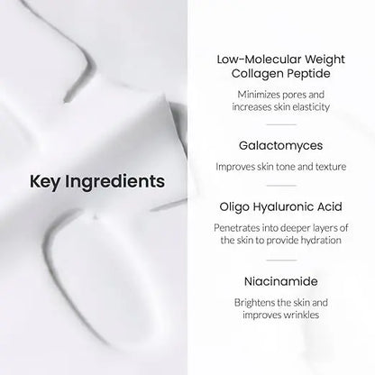 Bio-Collagen Overnight Real Deep Mask with Vitamin E & Nicotinamide, Pore Minimizing, Elasticity Improvement (1 Box = 4 Masks) gomuto.com