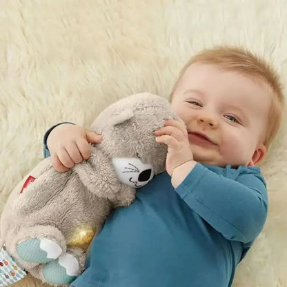 Heartbeat Otter Plush Toy - Soothing Sound Stuffed Animal for Comfort and Play Gomuto