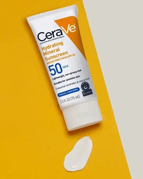 Hydrating Mineral Sunscreen SPF 50 Daily Face Protection | 75ml gomuto.com