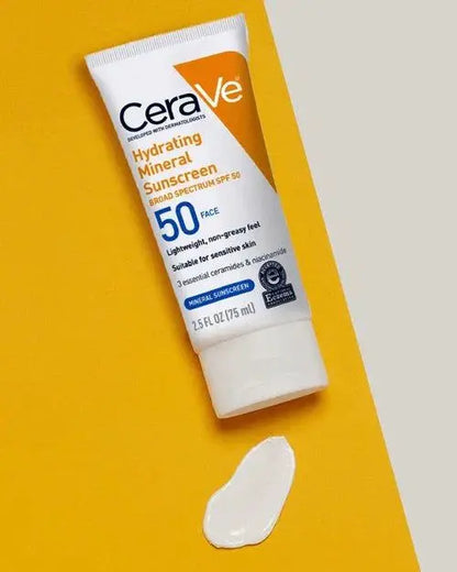 Hydrating Mineral Sunscreen SPF 50 Daily Face Protection | 75ml gomuto.com