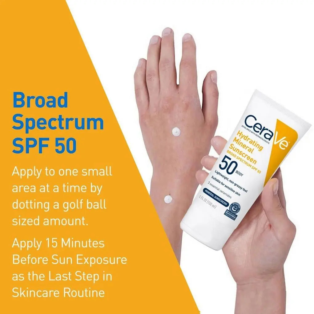 Hydrating Mineral Sunscreen SPF 50 Daily Face Protection | 75ml gomuto.com