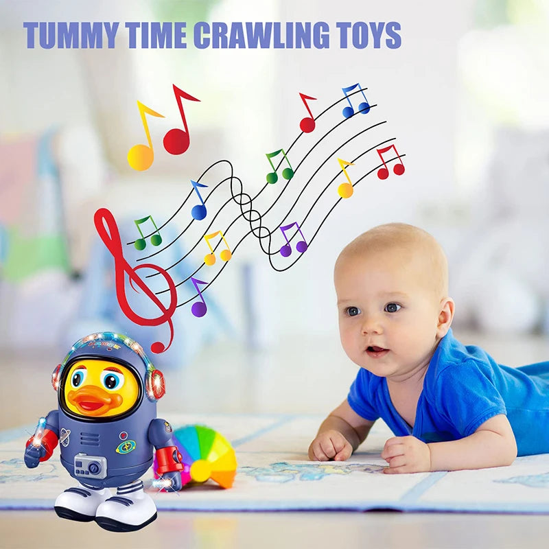 Dancing Space Duck Toy - Fun and Interactive Musical Toy for Kids