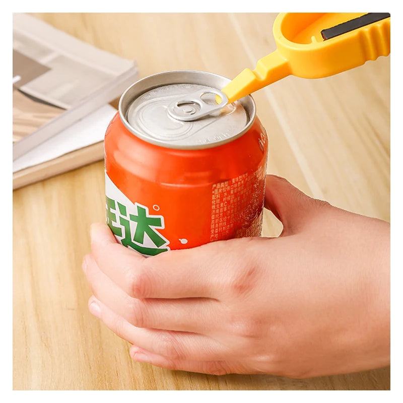 Multi-Purpose Bottle Opener - Effortlessly Open Any Bottle with This Creative and Versatile Tool