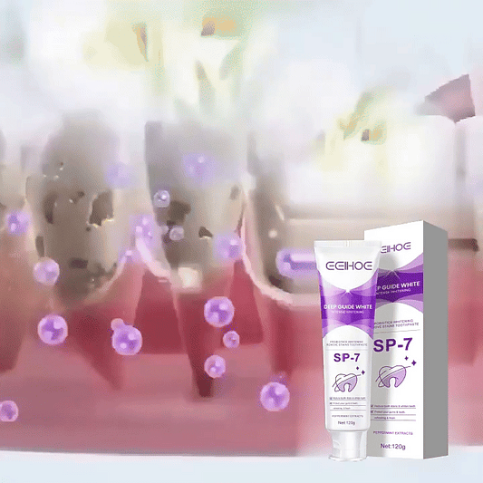 SP-7 Deep Guide White Toothpaste – Intense Whitening with Peppermint Freshness (120g) gomuto.com