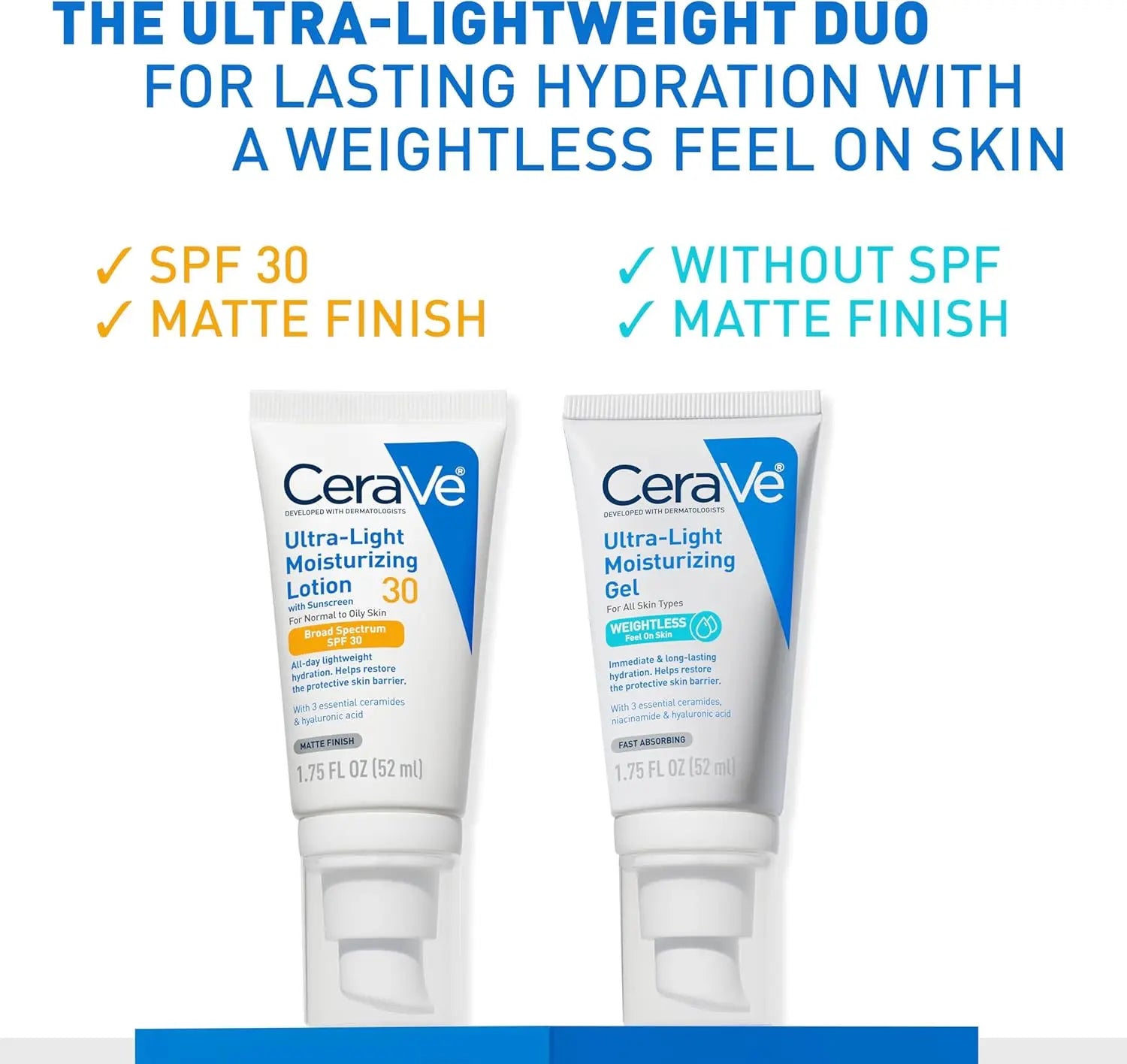 Ultra-Light Moisturizing Lotion with SPF 30 Face Sunscreen & Moisturizer | 52ml gomuto.com
