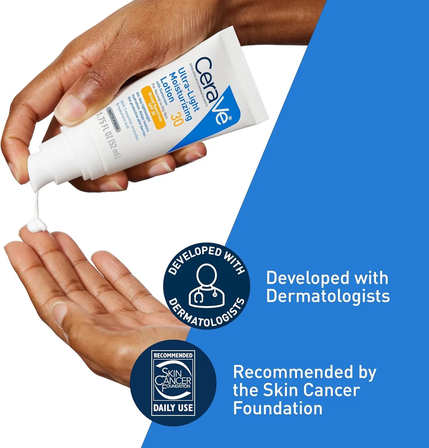 Ultra-Light Moisturizing Lotion with SPF 30 Face Sunscreen & Moisturizer | 52ml gomuto.com