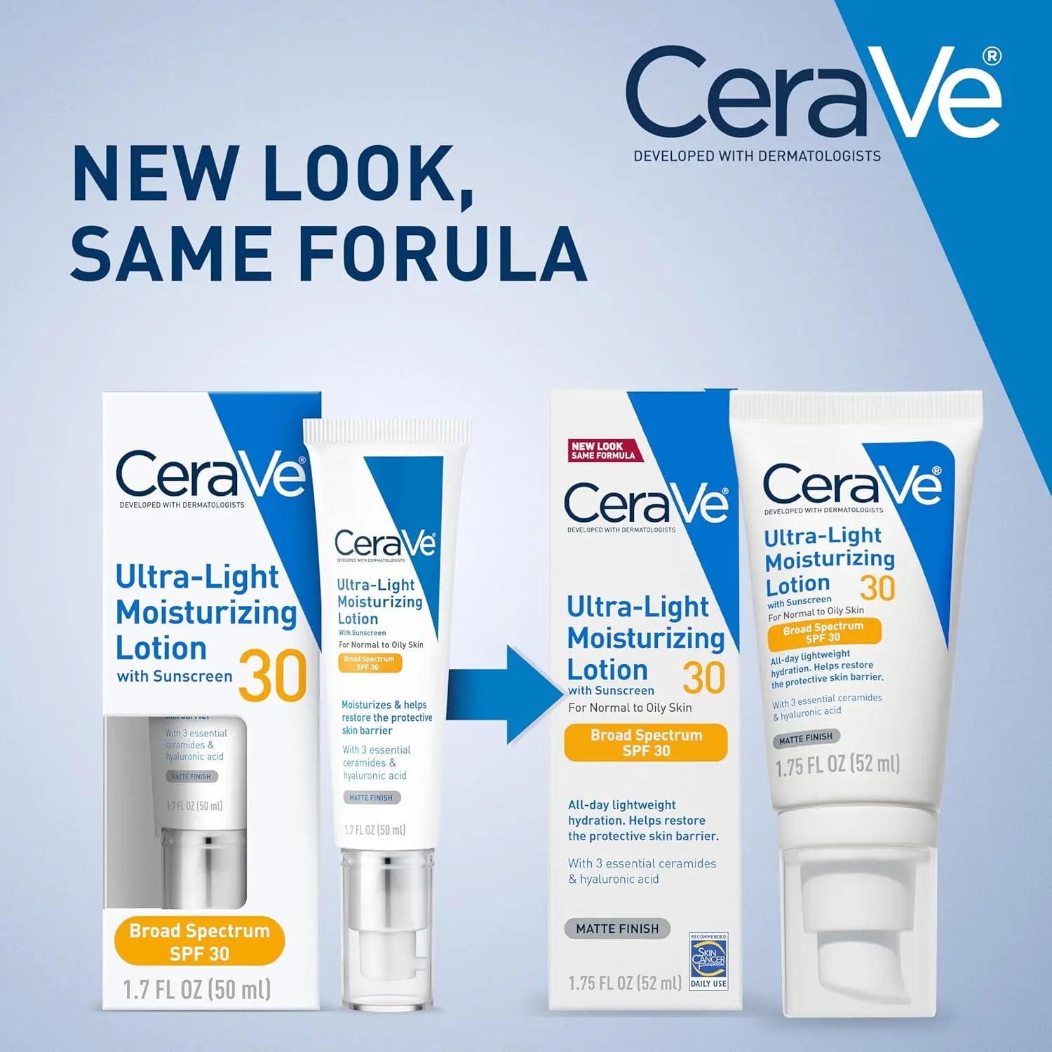 Ultra-Light Moisturizing Lotion with SPF 30 Face Sunscreen & Moisturizer | 52ml gomuto.com
