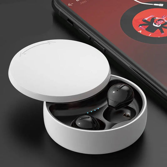 Wireless Bluetooth Earbuds - Stereo Sound, HD Voice Quality, Bilateral In-Ear Headset Gomuto