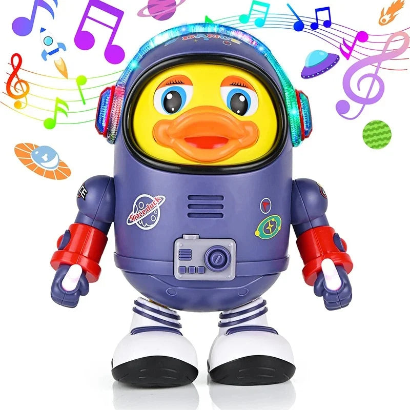 Dancing Space Duck Toy - Fun and Interactive Musical Toy for Kids